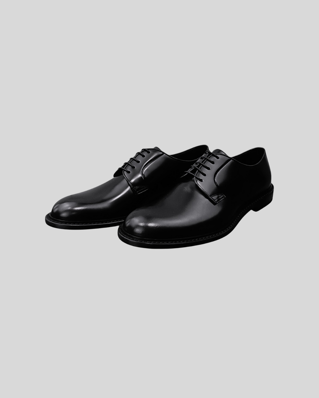 DOUCAL'S DU3421THOMUF269NN00  GENERIC SHOE DERBY CU SPAZZOLATO NERO F.DO NERO - Atelier Fratelli Carbè