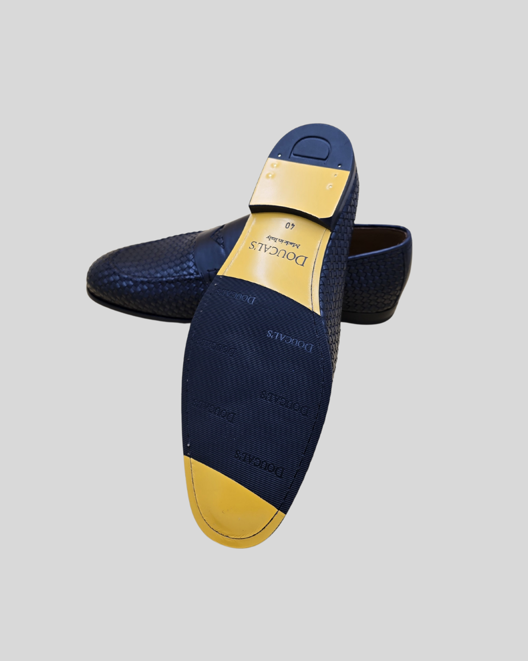 DOUCAL'S DU3265PANNUF262NB00  LOAFER PENNY ADLER INTRECCIO PELLE - Atelier Fratelli Carbè
