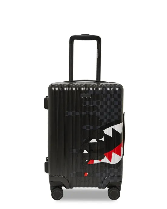 SPRAYGROUND CL259 UNFINISHED SHARK LUGGAGE
