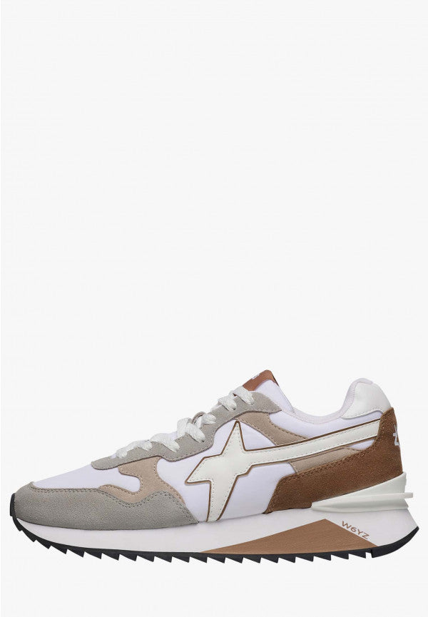 W6YZ YAK-M 3D42 SUEDE FABRIC TRIANGLE SOLE