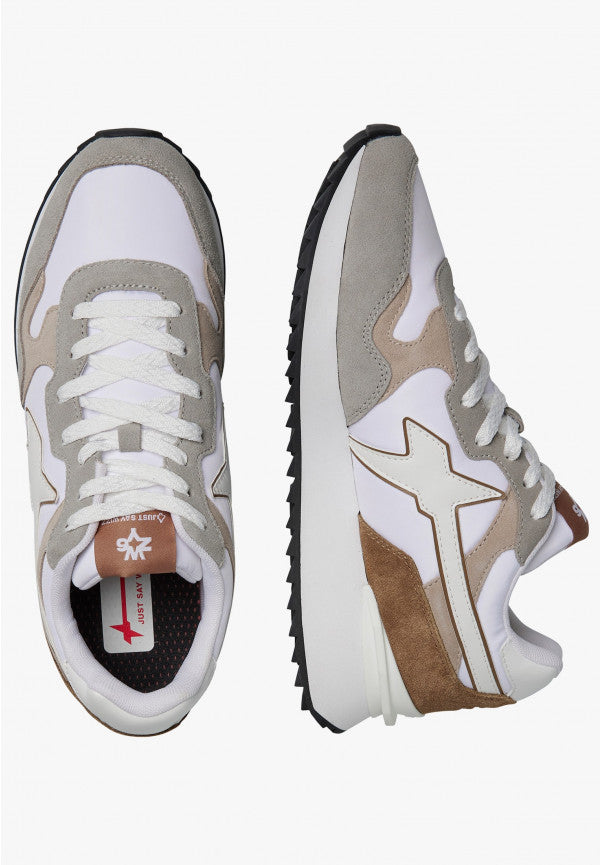 W6YZ YAK-M 3D42 SUEDE FABRIC TRIANGLE SOLE