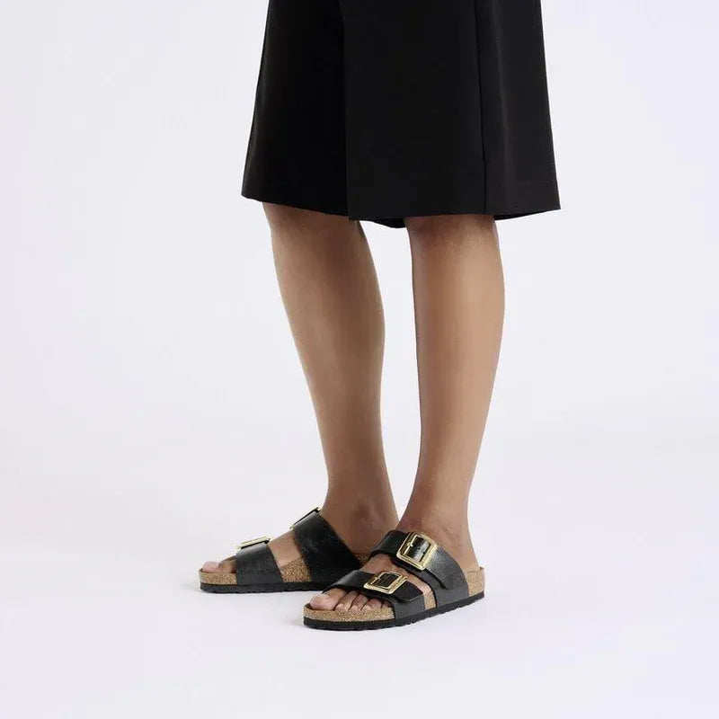 BIRKENSTOCK SYDNEY CB GRACEFULL LICORICE 1029457 SANDALO