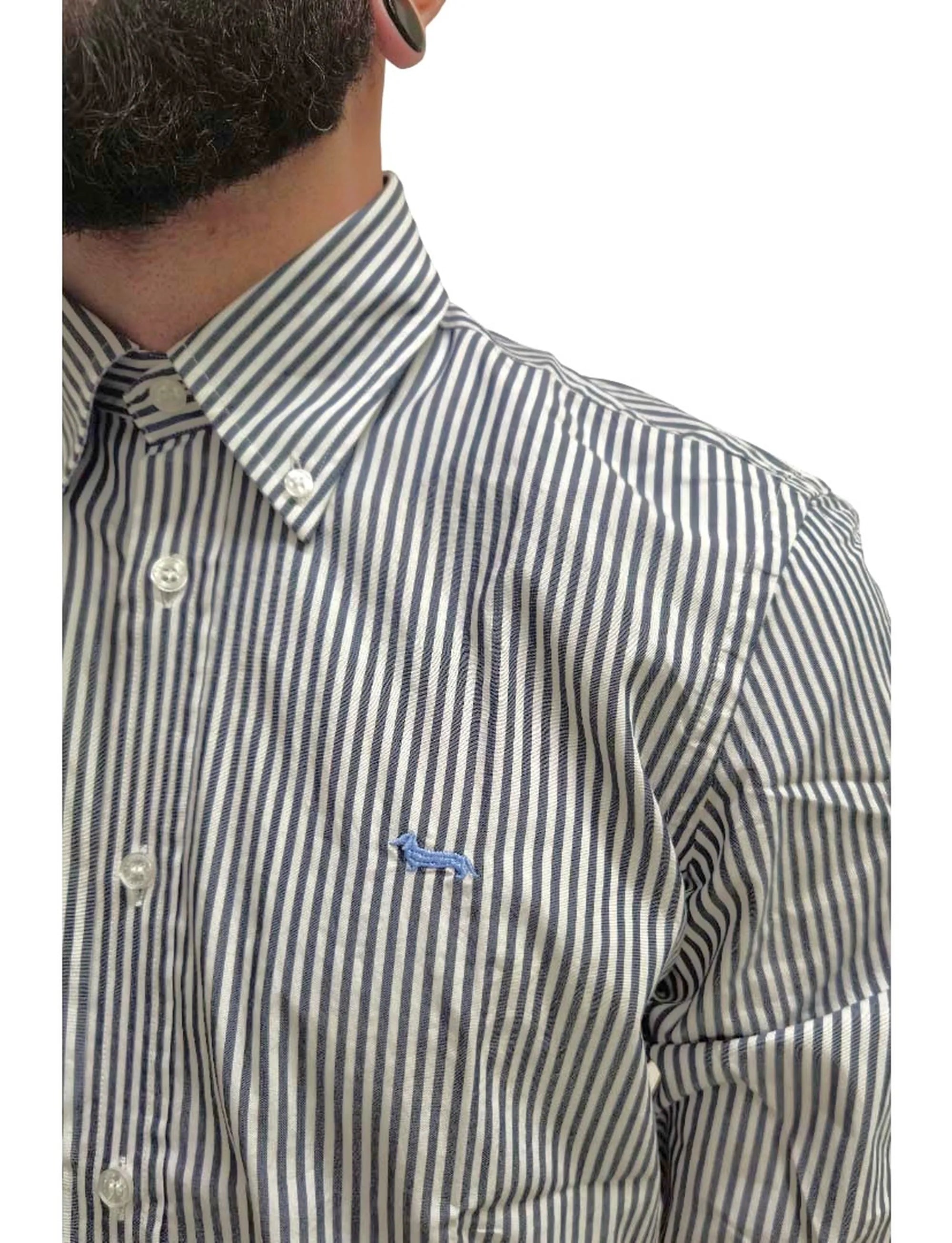 Harmont&Blaine CRN074013127B	815 CAMICIA 2 TES CONTRASTI INTERNI