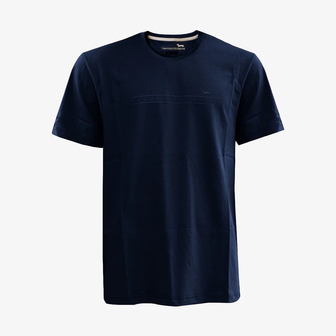 Harmont&Blaine IRN248021824 801 T SHIRT LOGO STAMPATO