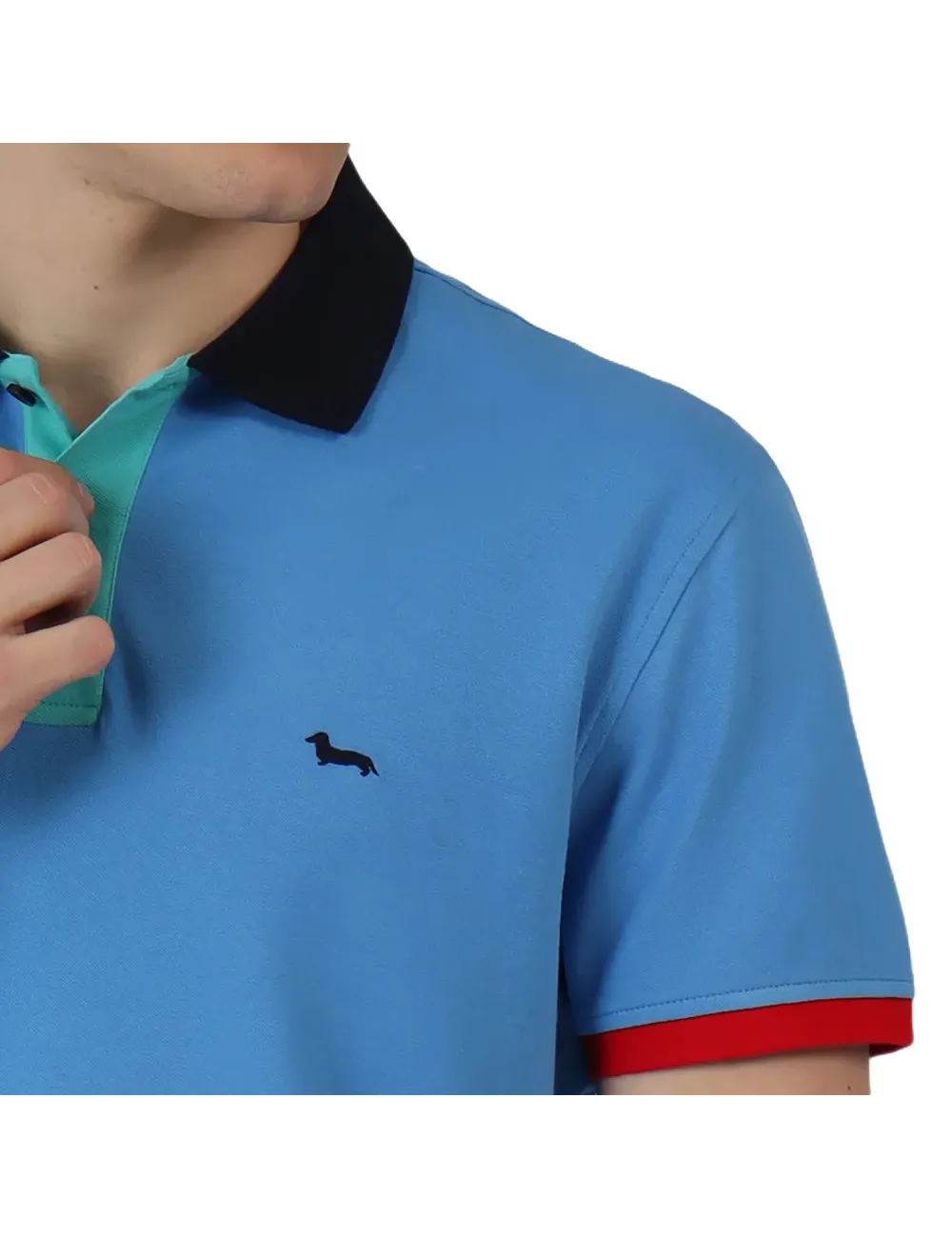 Harmont&Blaine LRN417020862 855 POLO COLOR BLOCK