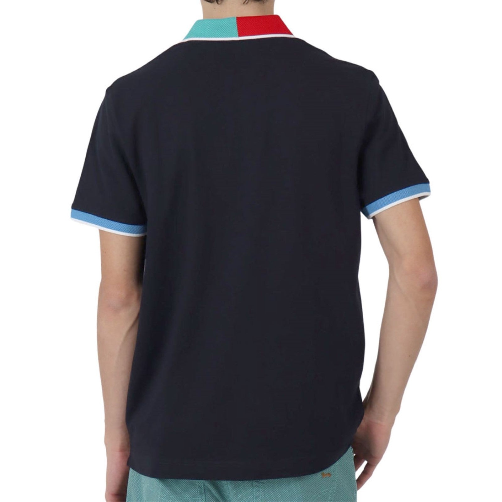 Harmont&Blaine LRN430020862 801 POLO COLLO ED ORLI 3D