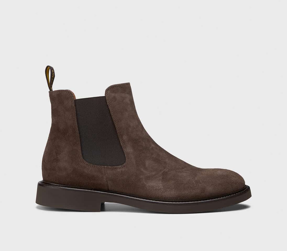 DOUCAL'S DU1343GENOUF009TM23  ANKLE BOOT Stivaletto Beatles Scamosciato T. MORO