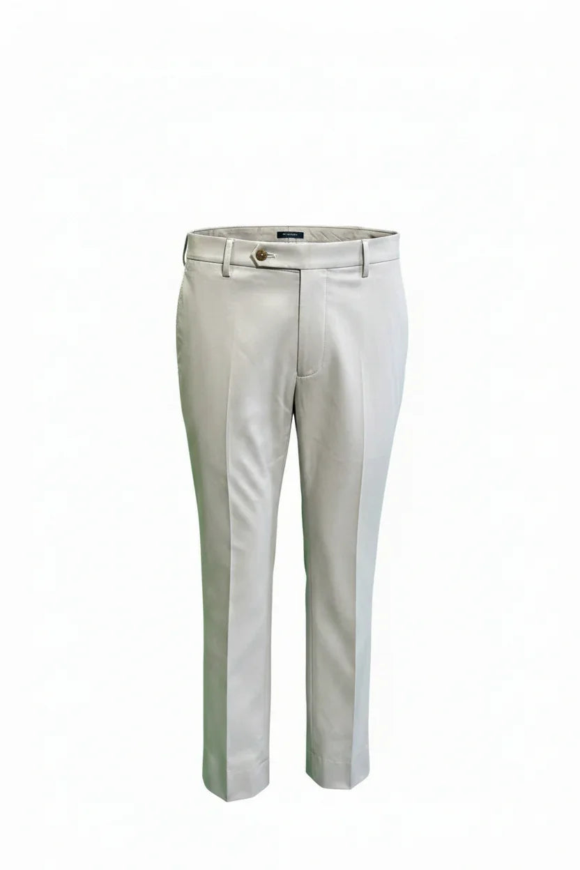 BERWICH MORELLO CRASOSILK CHALK TROUSER TX AMERICA