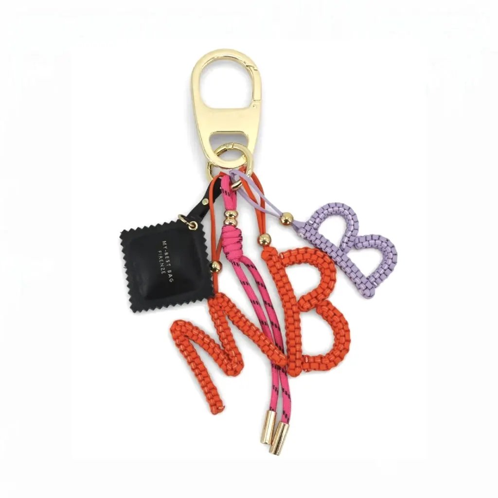 MY BEST BAG FIRENZE Charm Borsa Portachiavi Black F1-MYB-CHARM