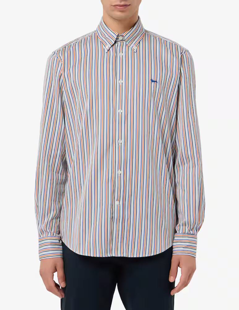 Harmont&Blaine CRP011013493B 416  SHIRT CAMICIA 2 TES CONTRASTI INTERNI - Atelier Fratelli Carbè