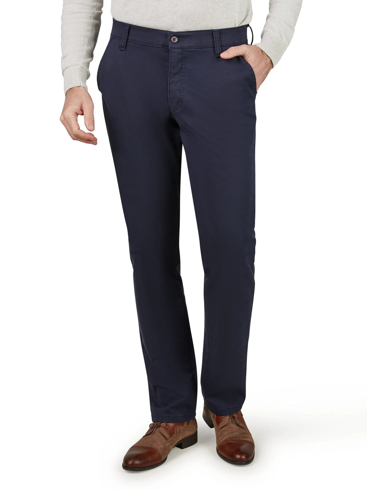 Pantaloni Uomo Club of Comfort Garvey 8226 Grigio Scuro