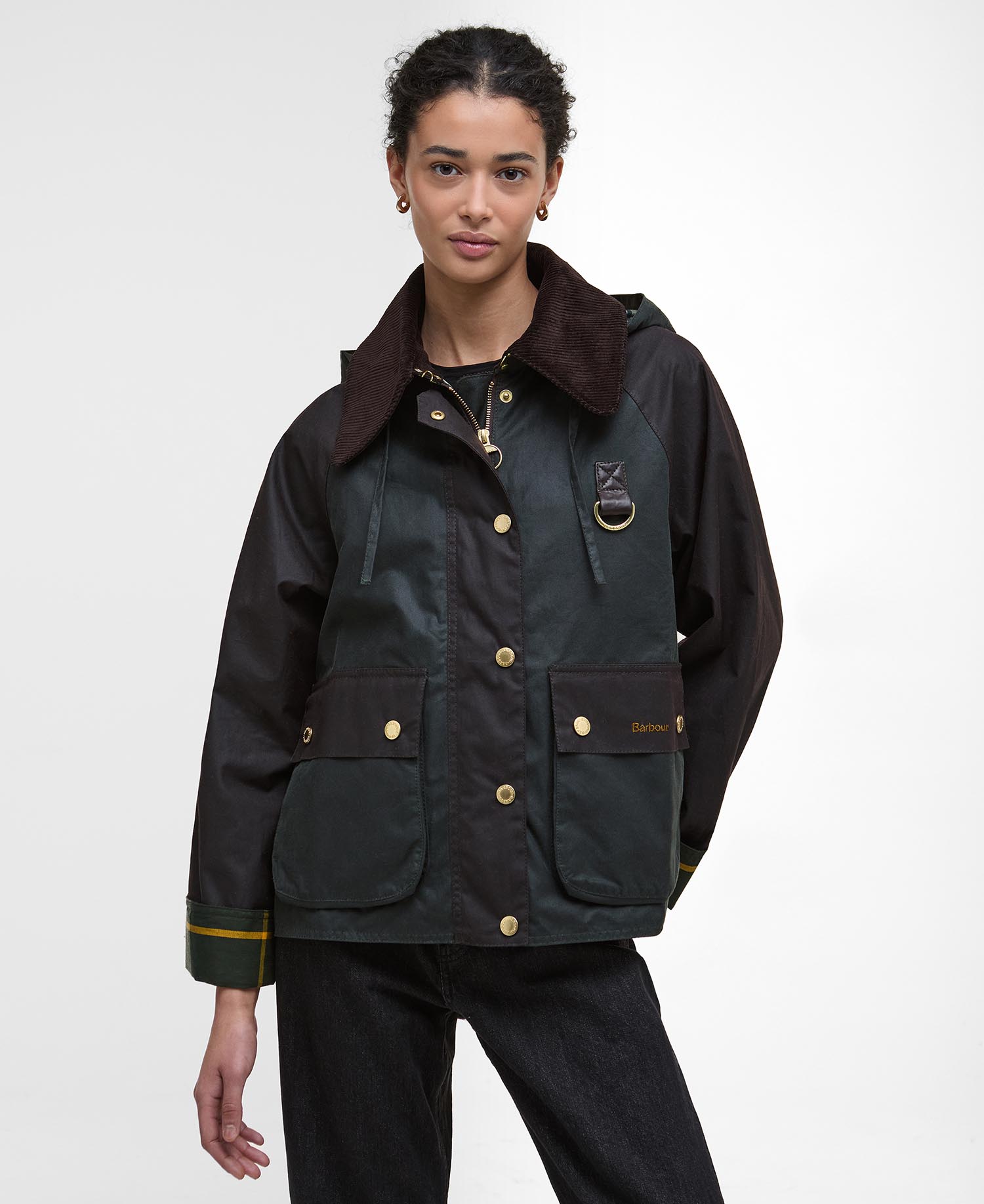 BARBOUR LWX1397 SG51  JACKET REIGHTON  SPEY WAX - Atelier Fratelli Carbè