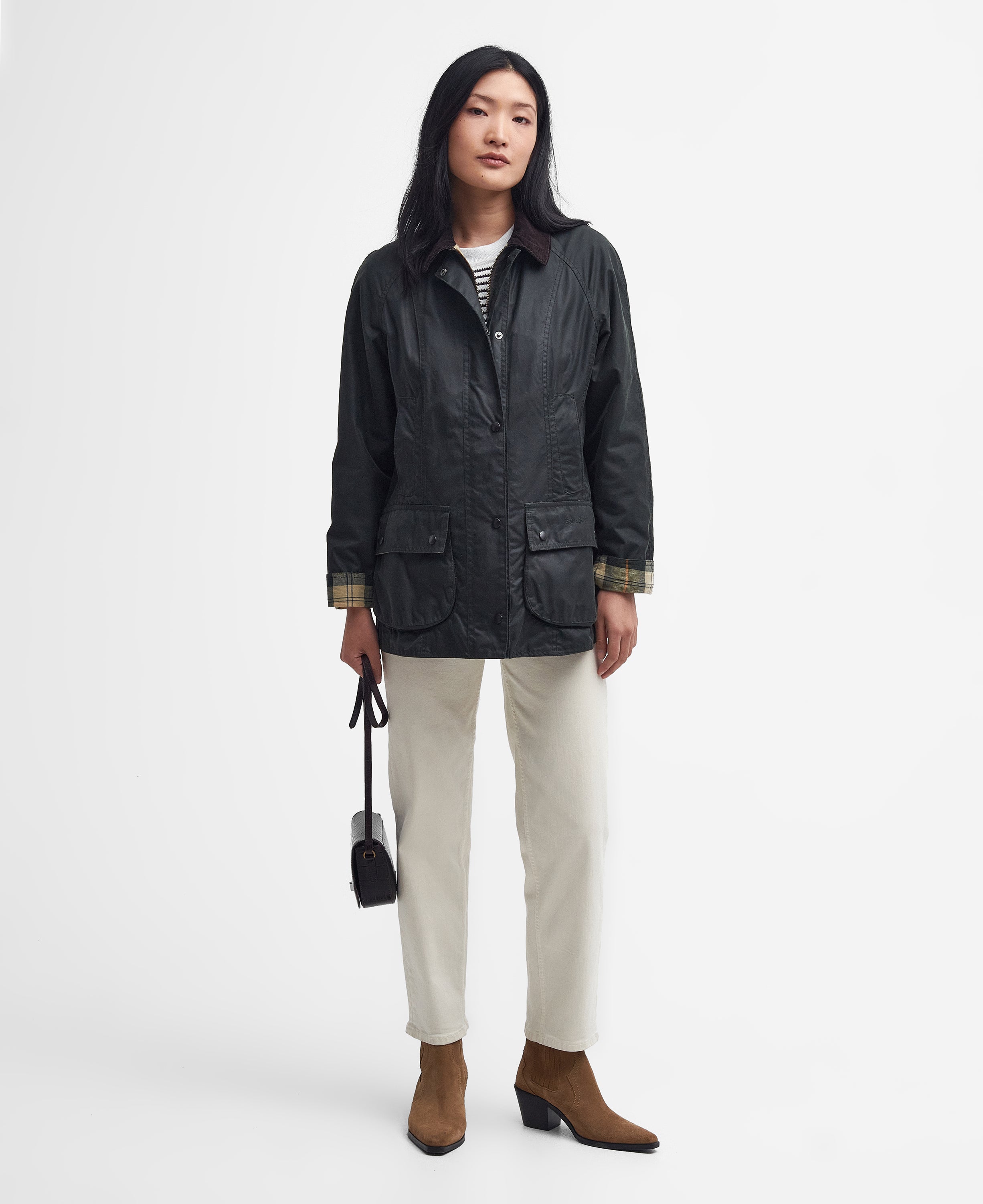 BARBOUR LWX0667SG91 BEADNELL WAX JACKET