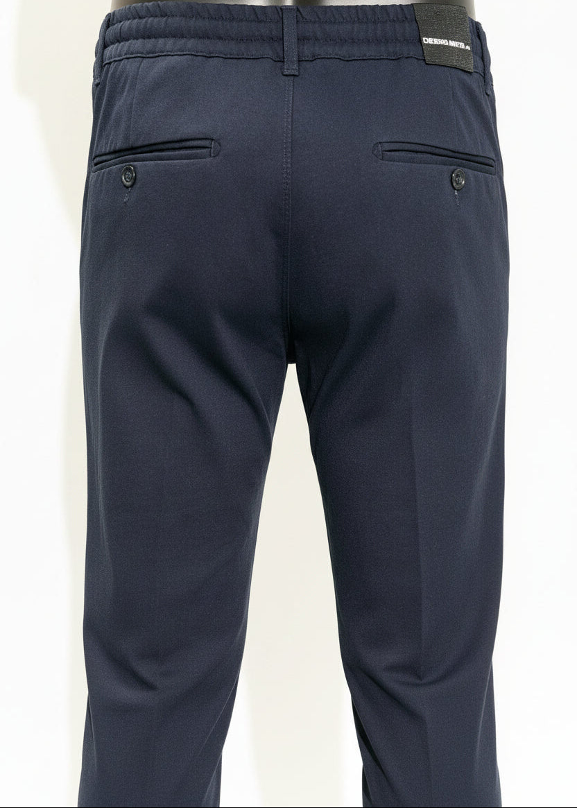 DESIGNERS01 MES2695  TROUSER PANTLACCIO PINCES . MILANO JERSEY