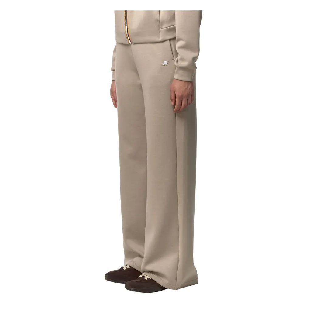 K-WAY Pantaloni in felpa LOIRENE LIGHT SPACER - Sasso / Beige Cashmere - Dettaglio Tasca