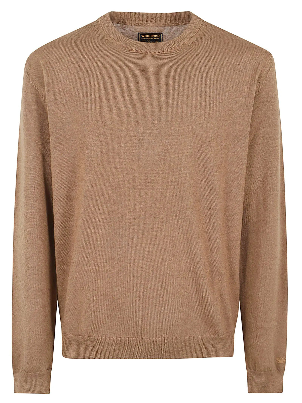 WOOLRICH CFWOKN2091MRUF5111 7446 KNIT GARMENT DYED KNITTED CREWNECK by WOOLRICH