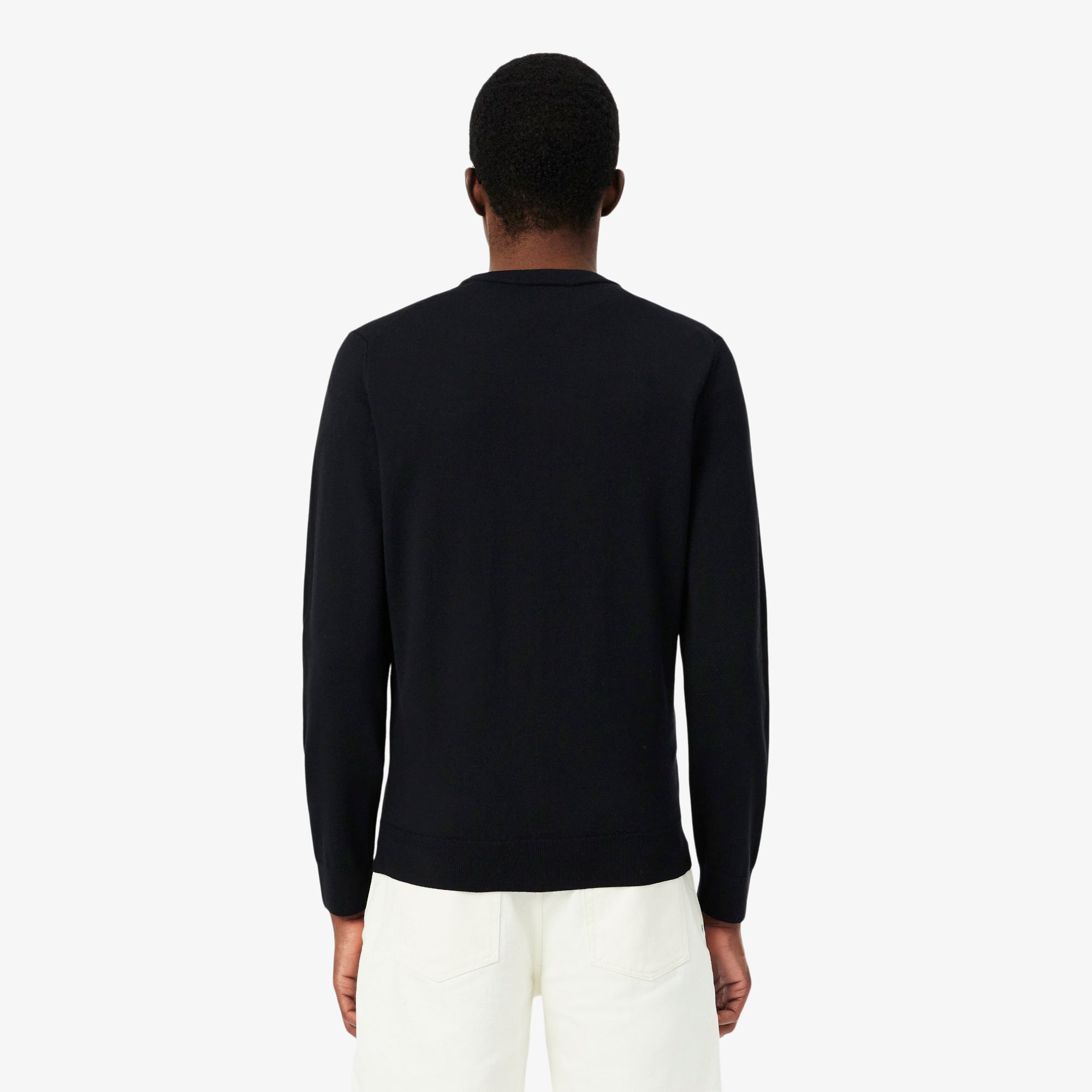 LACOSTE AH1969 031  SWEATER Maglione girocollo in lana merino