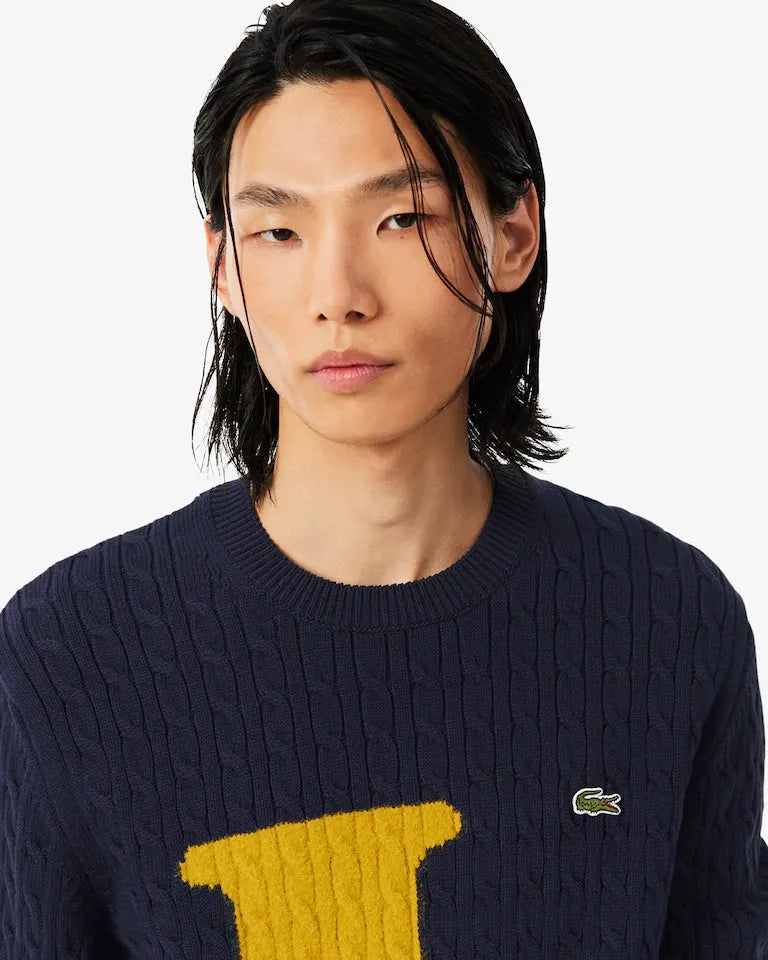 LACOSTE AH8590 WT6 PULLOVER by LACOSTE