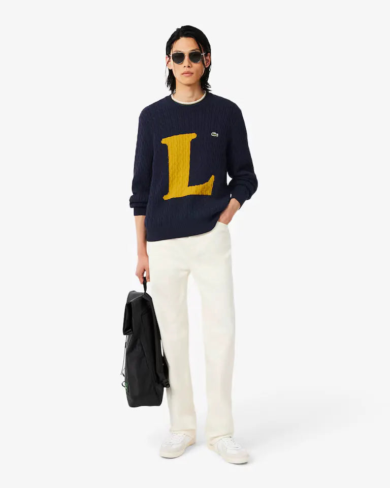 LACOSTE AH8590 WT6 PULLOVER by LACOSTE