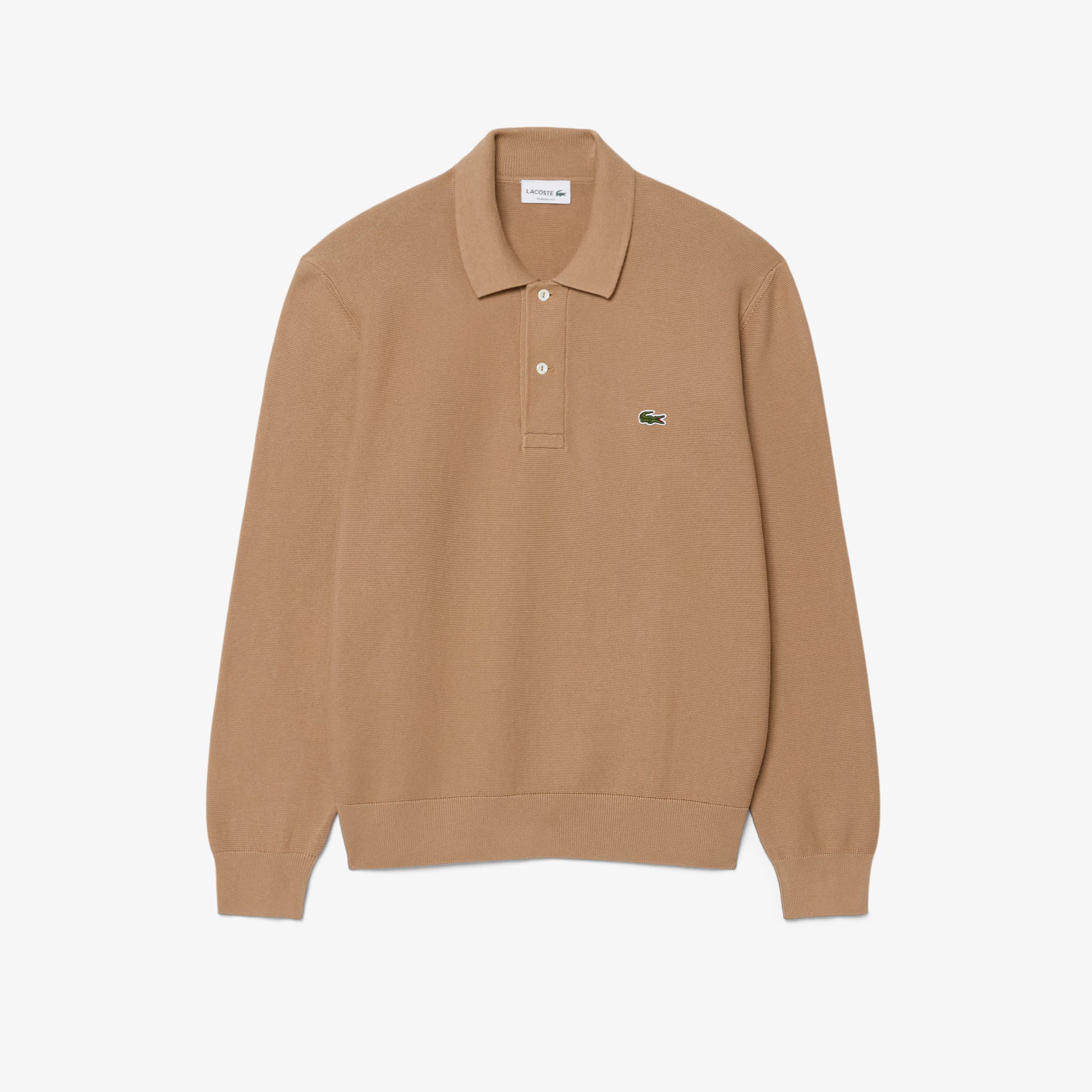 LACOSTE AH9904 SIX POLO Polo à manches longues coupe classique en maille