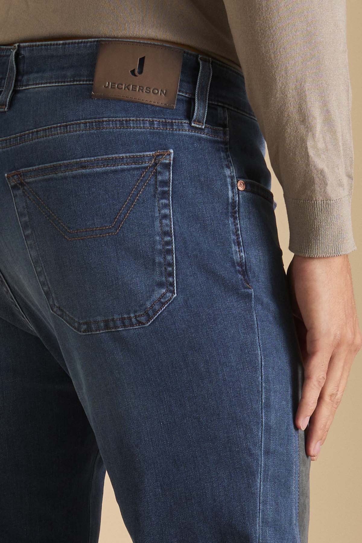 JECKERSON JEANS JOHN 5 Tasche Toppa Slim Fit