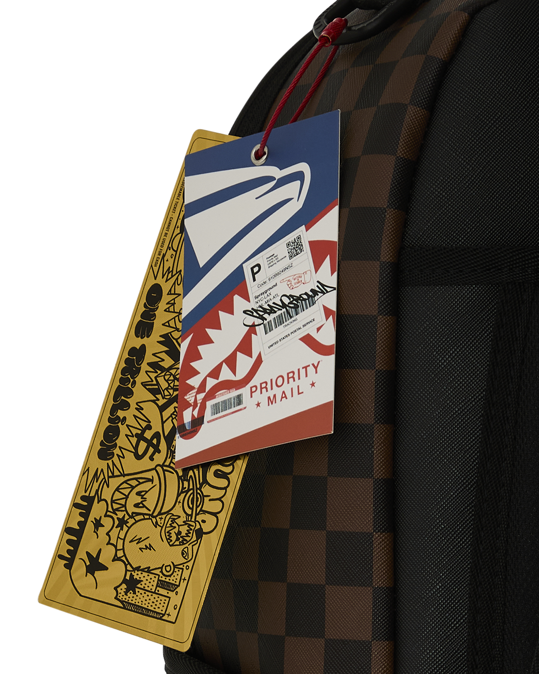 Sprayground USPS Shark Stamp - Vari angoli prodotto