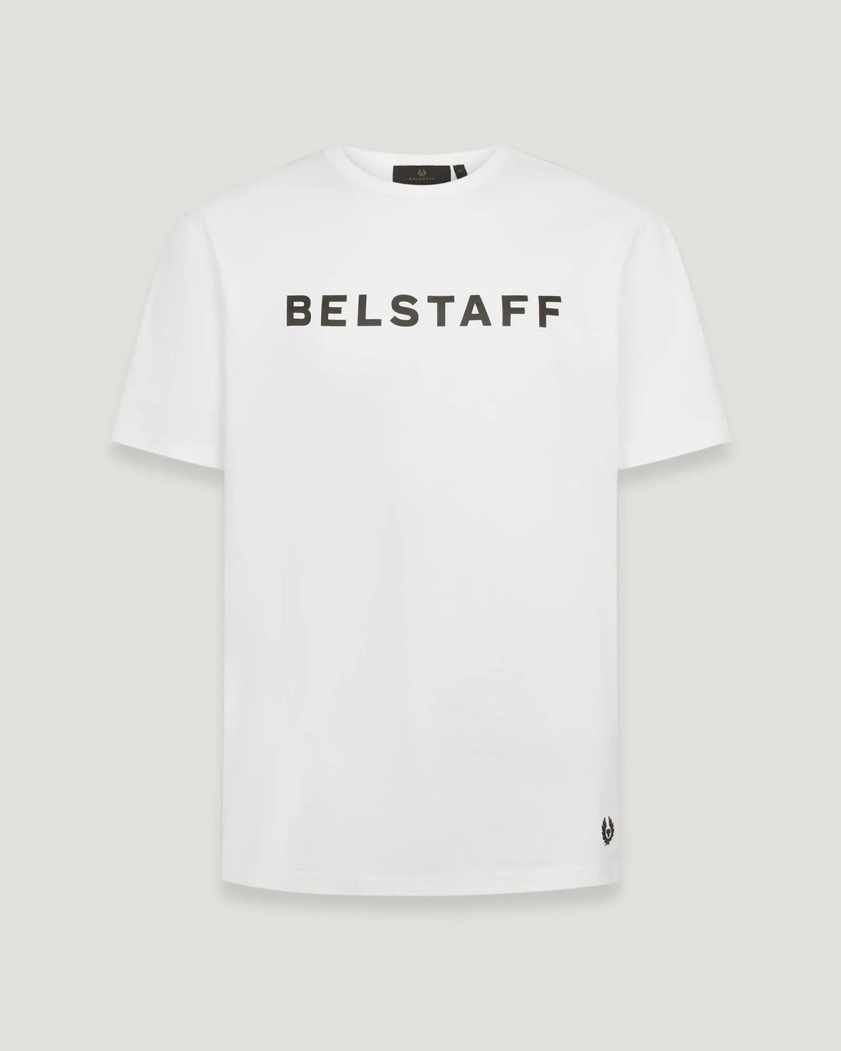 T-shirt con logo Belstaff colore Bianco - Vista frontale
