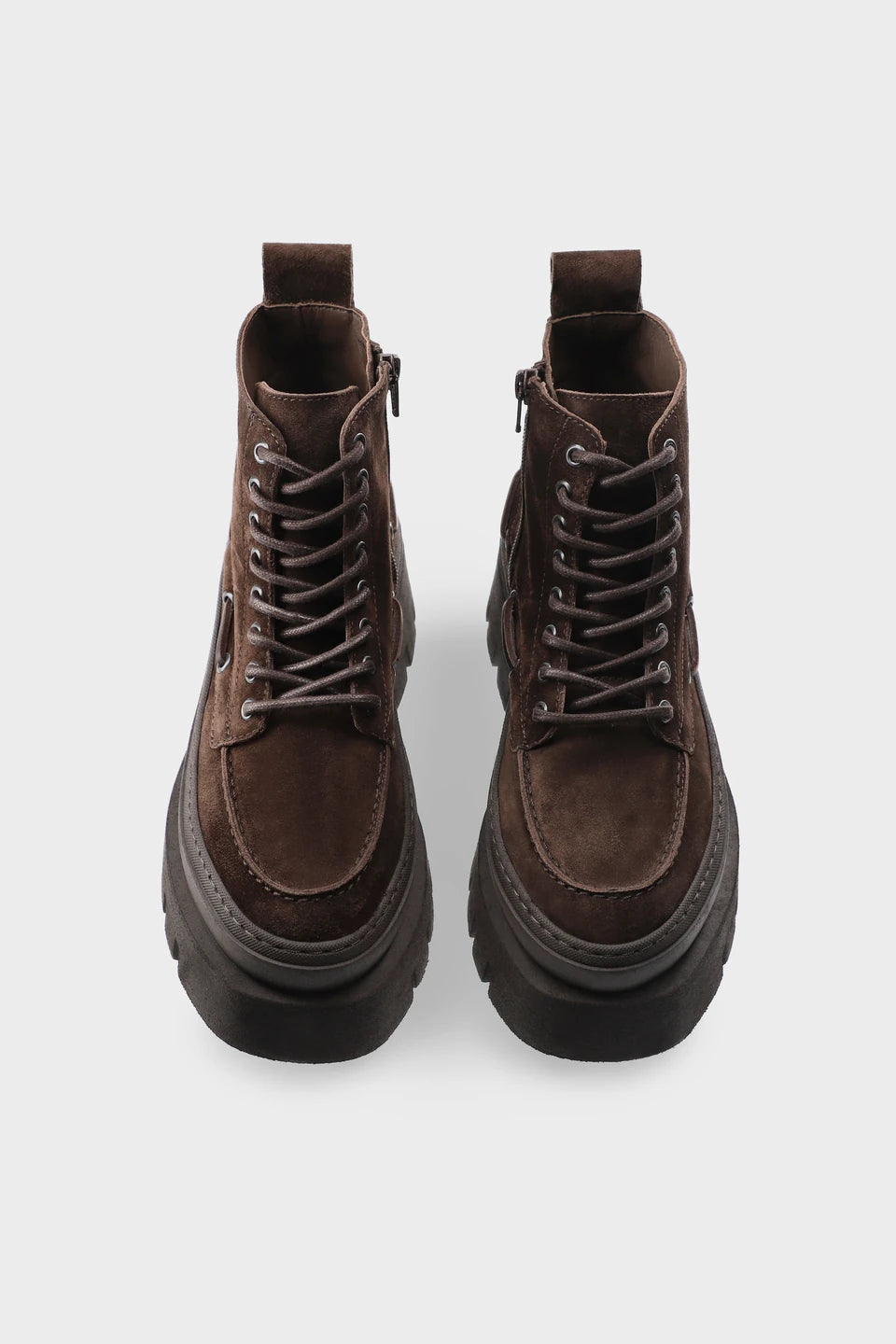 COPENHAGEN CPH697 SUEDE BOOT NABUC CHOCOLATE