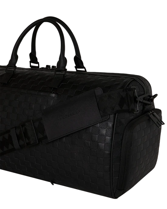 SPRAYGROUND D9507 RAISED CHECK DUFFLE