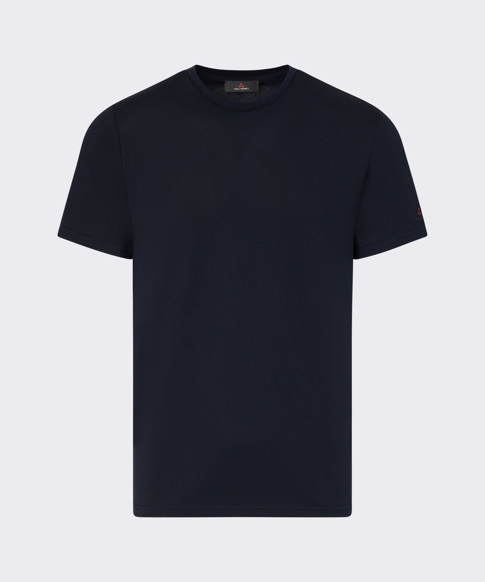 T-shirt piquet PEUTEREY ZOLE 02 PEU5470 215, colore bianco, dettaglio tessuto e design classico.