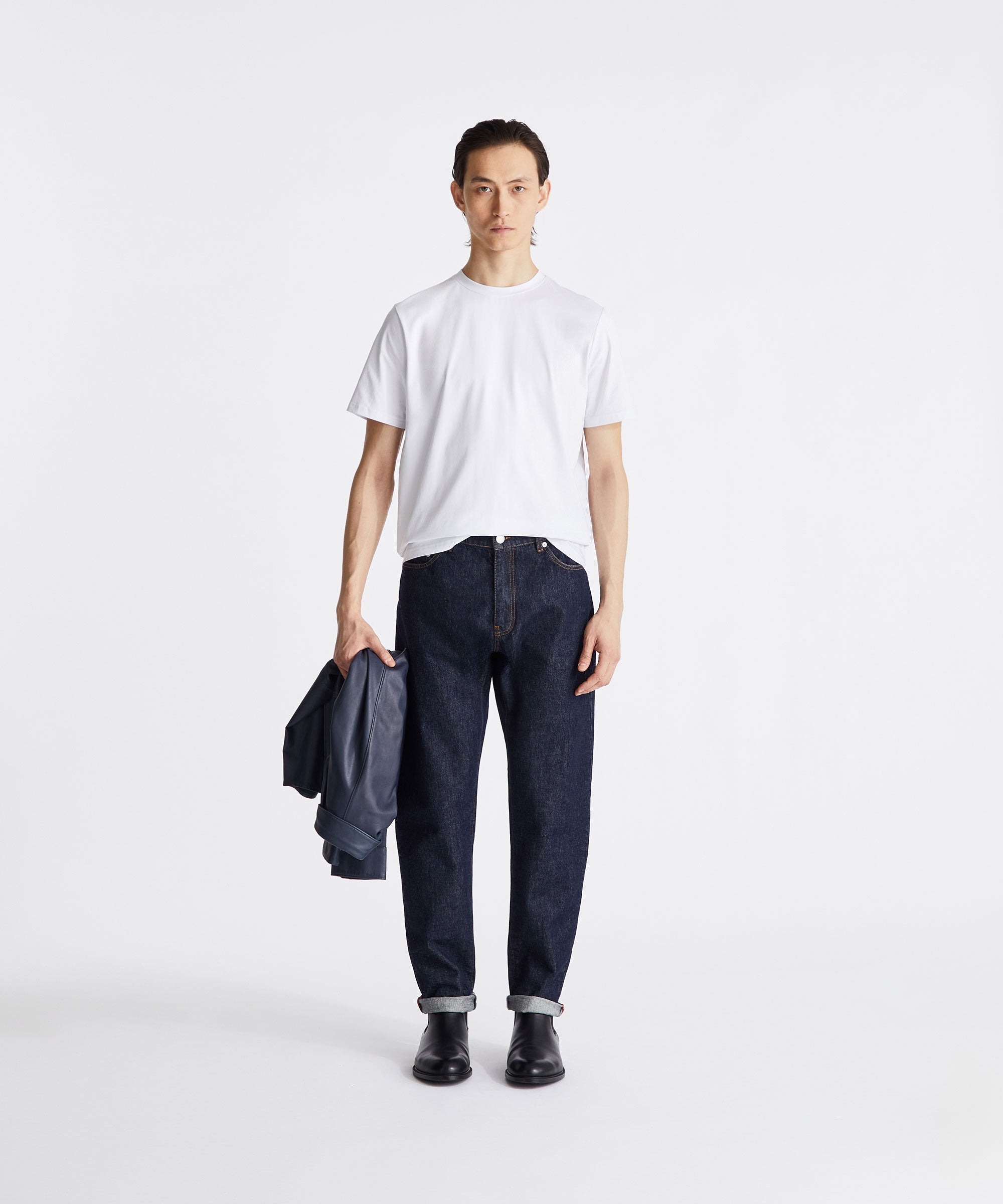 Peuterey Perran T-Shirt Basic Uomo Cotone Premium Bianco