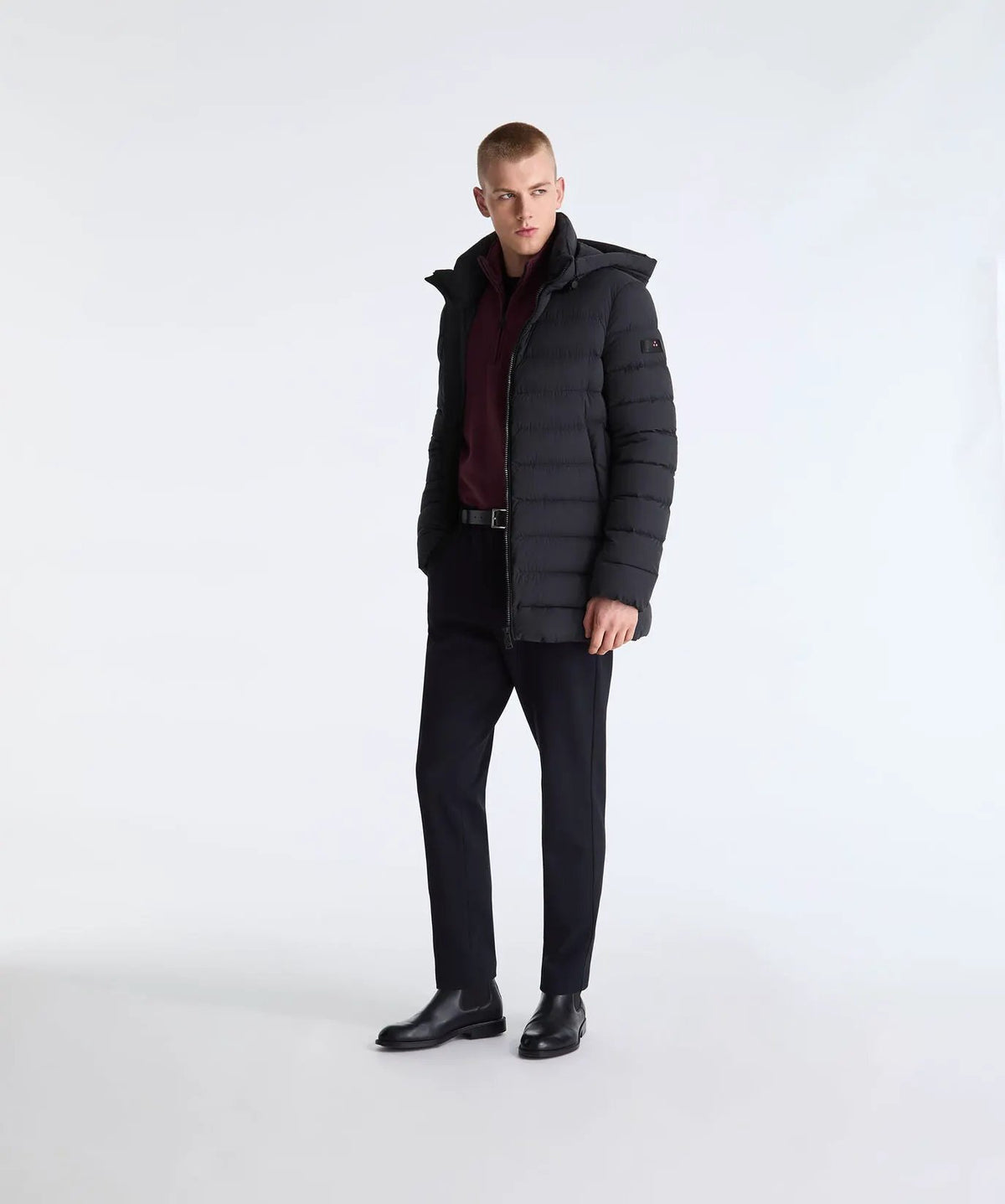 Piumino Peuterey Nigel NS PEU5940 Blu - Vista frontale intera