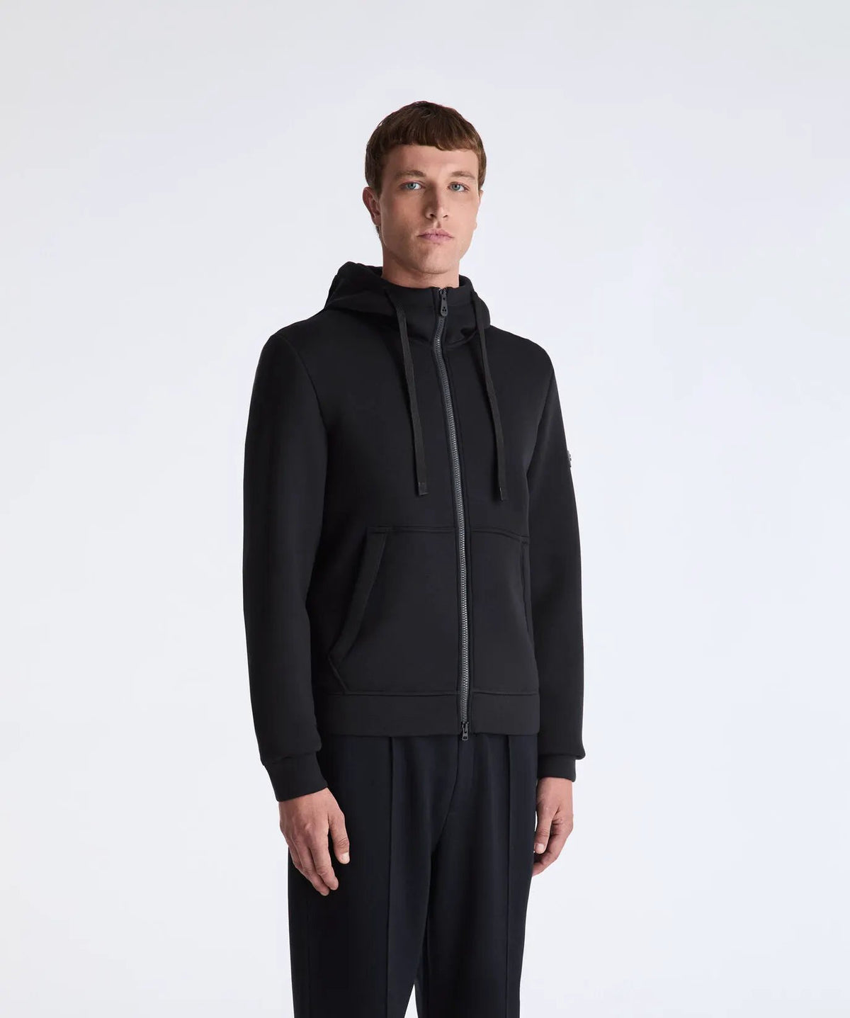 Felpa hoodie Peuterey Kinma PEU5950 Blu - Vista posteriore