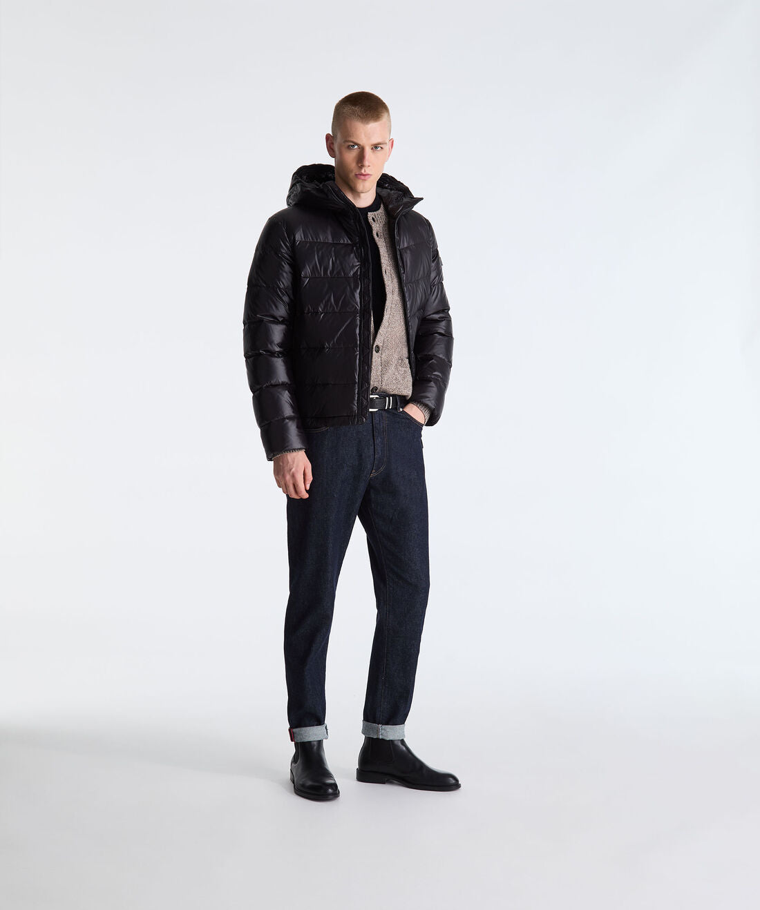 PEUTEREY PEU5981 NER BLOUSON JACKET HONOVA LKS GRS LINEAR 05