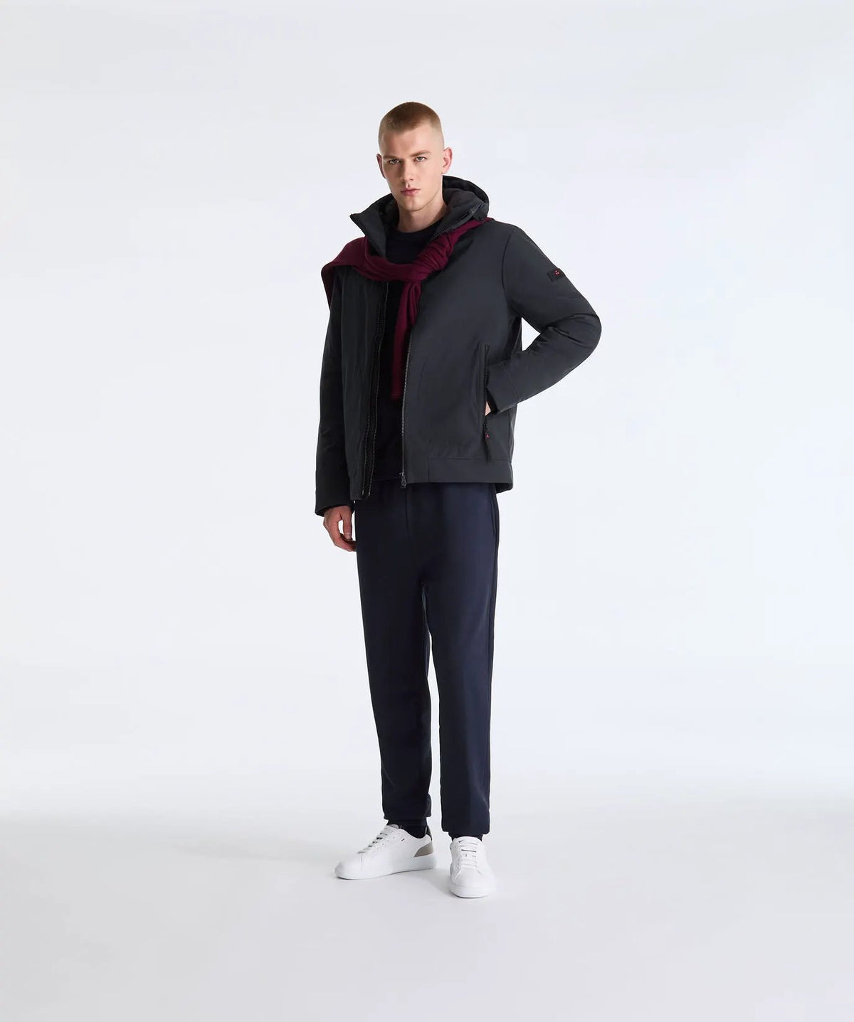 Giacca Blouson Peuterey Loge Srtr Grs 02 Blu PEU5995 - Vista frontale