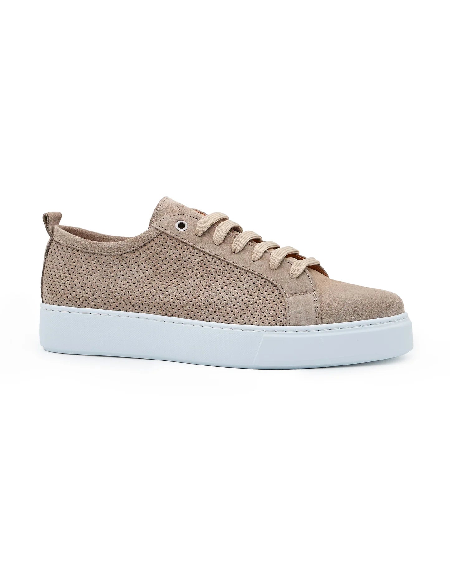 Baskets EXTON 565 PALE en daim perforé