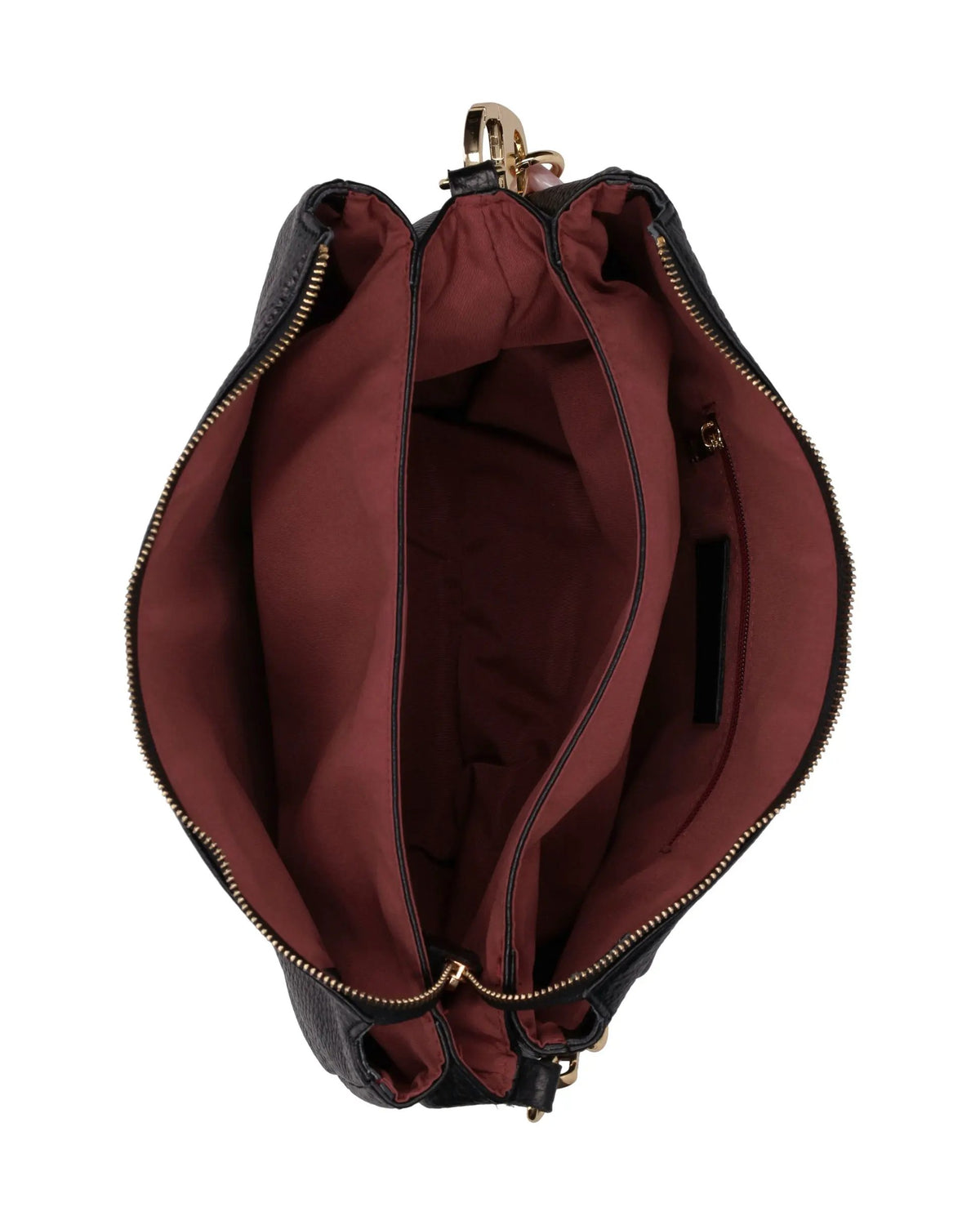 Borsa My Best Bag Firenze Reflex Macro Dollaro F2-MYB-3028L-D01 Nero Indossata