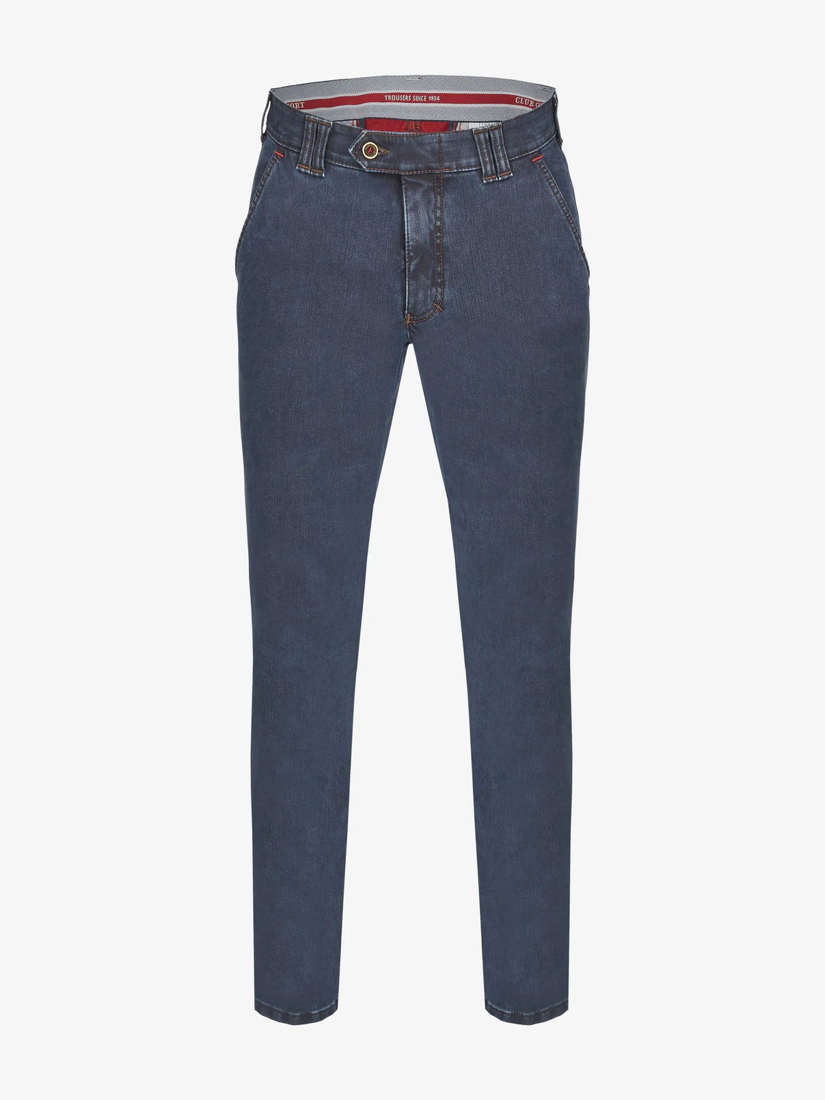 Pantalone termico uomo Club of Comfort Garvey 6822 Denim Thermolite - Vista Frontale