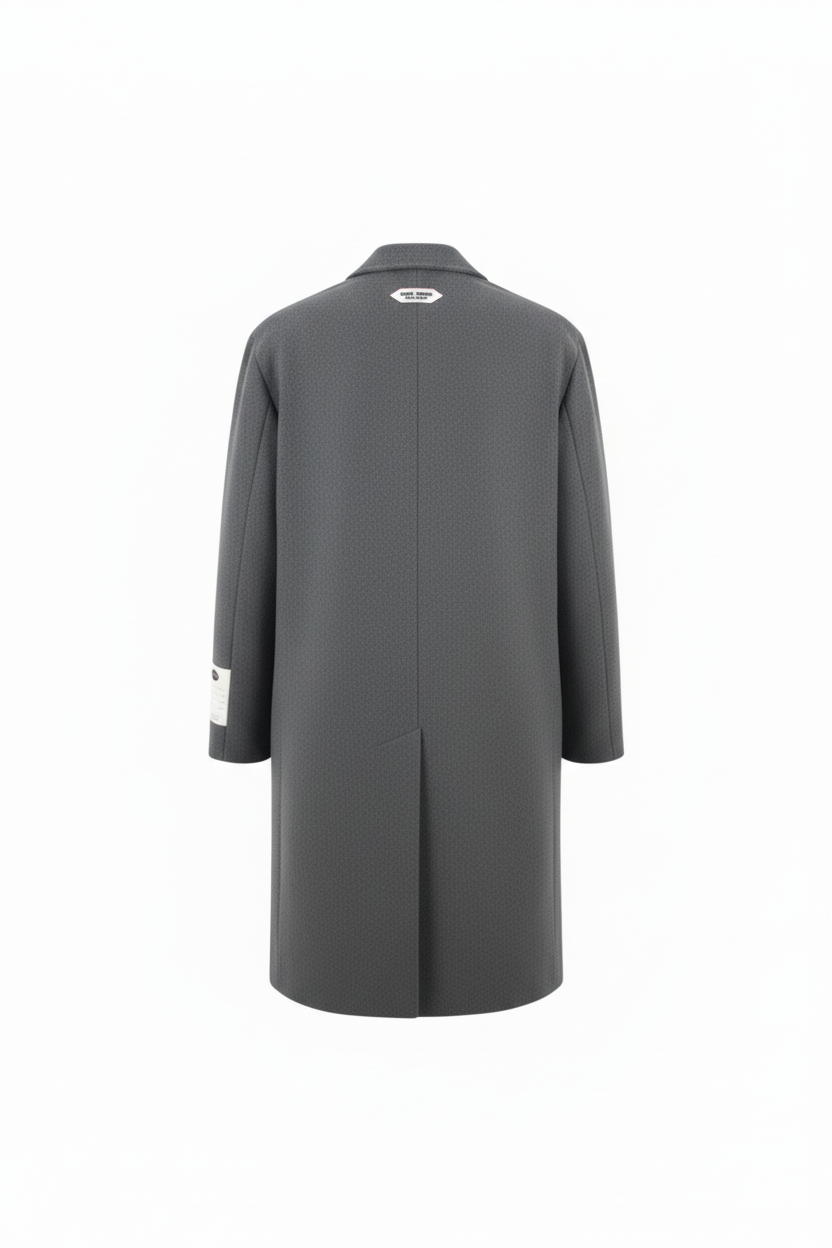 NEW YORK SEATTLE 2K106F25 GREY COAT OVER