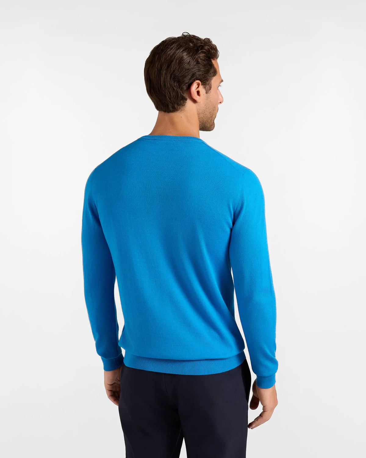 Harmont & Blaine Maglia Paricollo HRR249030744 831 Italia - Dettaglio Collo e Logo