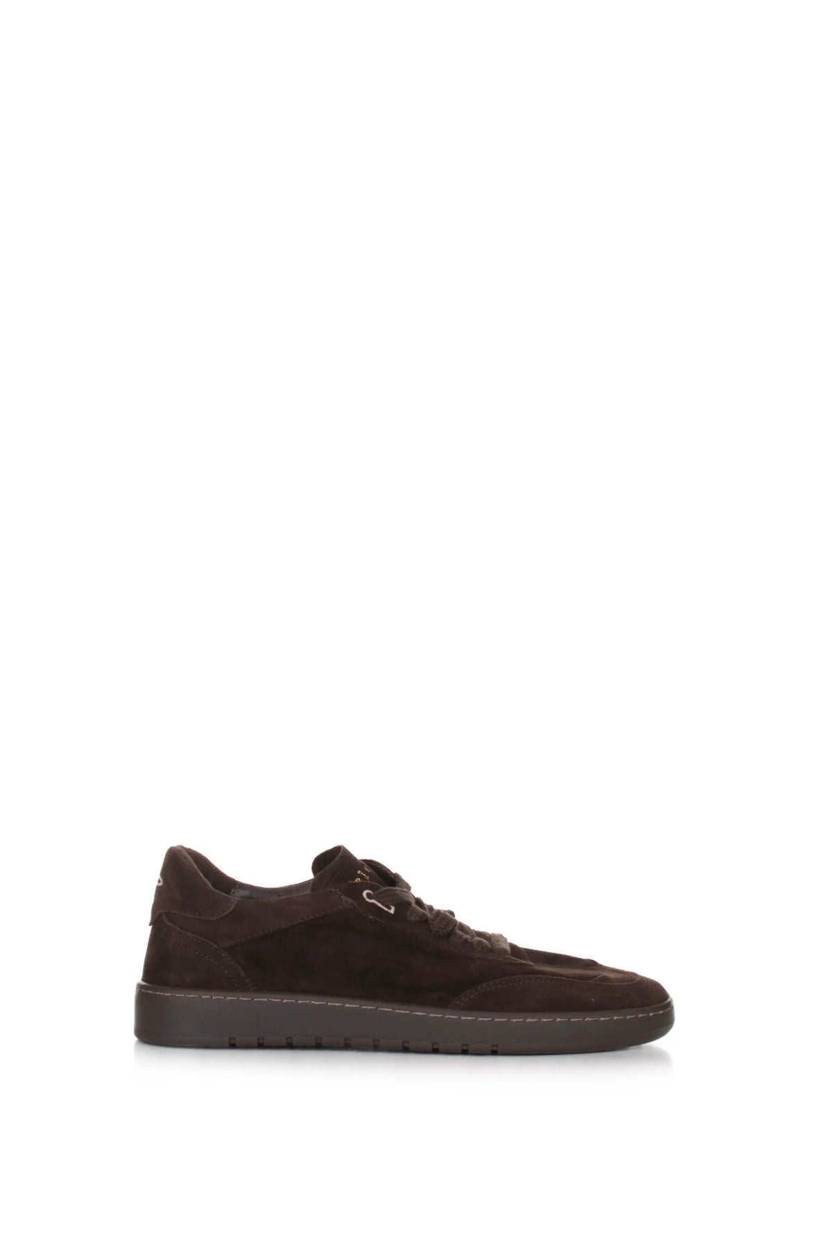 PIUMHA Sneaker Uomo Suede Marrone Scuro PHU021_561_M - Vista Laterale