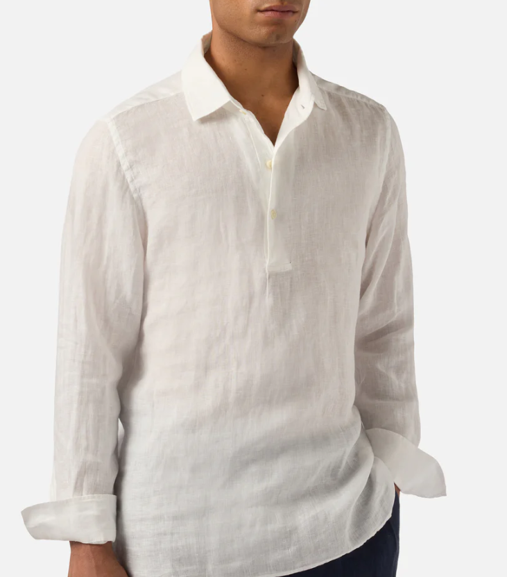 SAINT BARTH RAPHAEL POLO LONG SHIRT