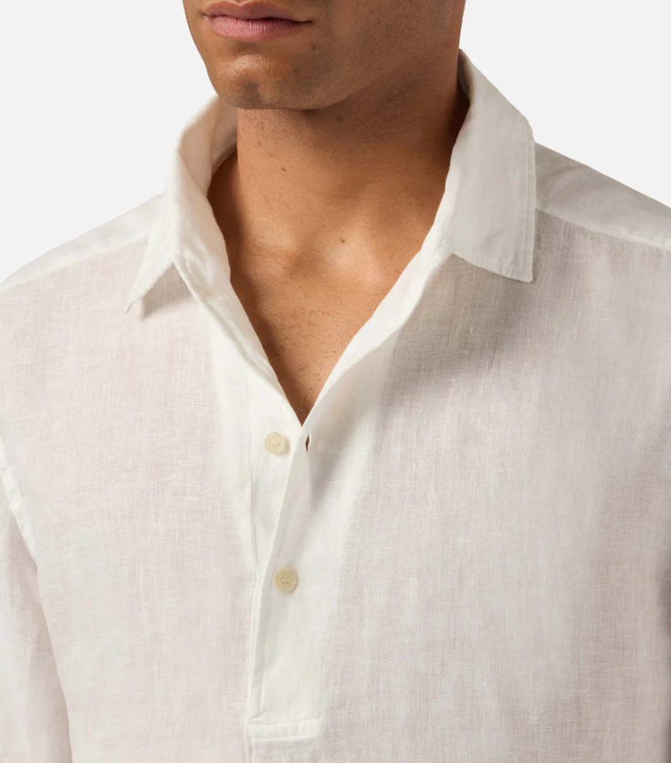 SAINT BARTH RAPHAEL POLO LONG SHIRT
