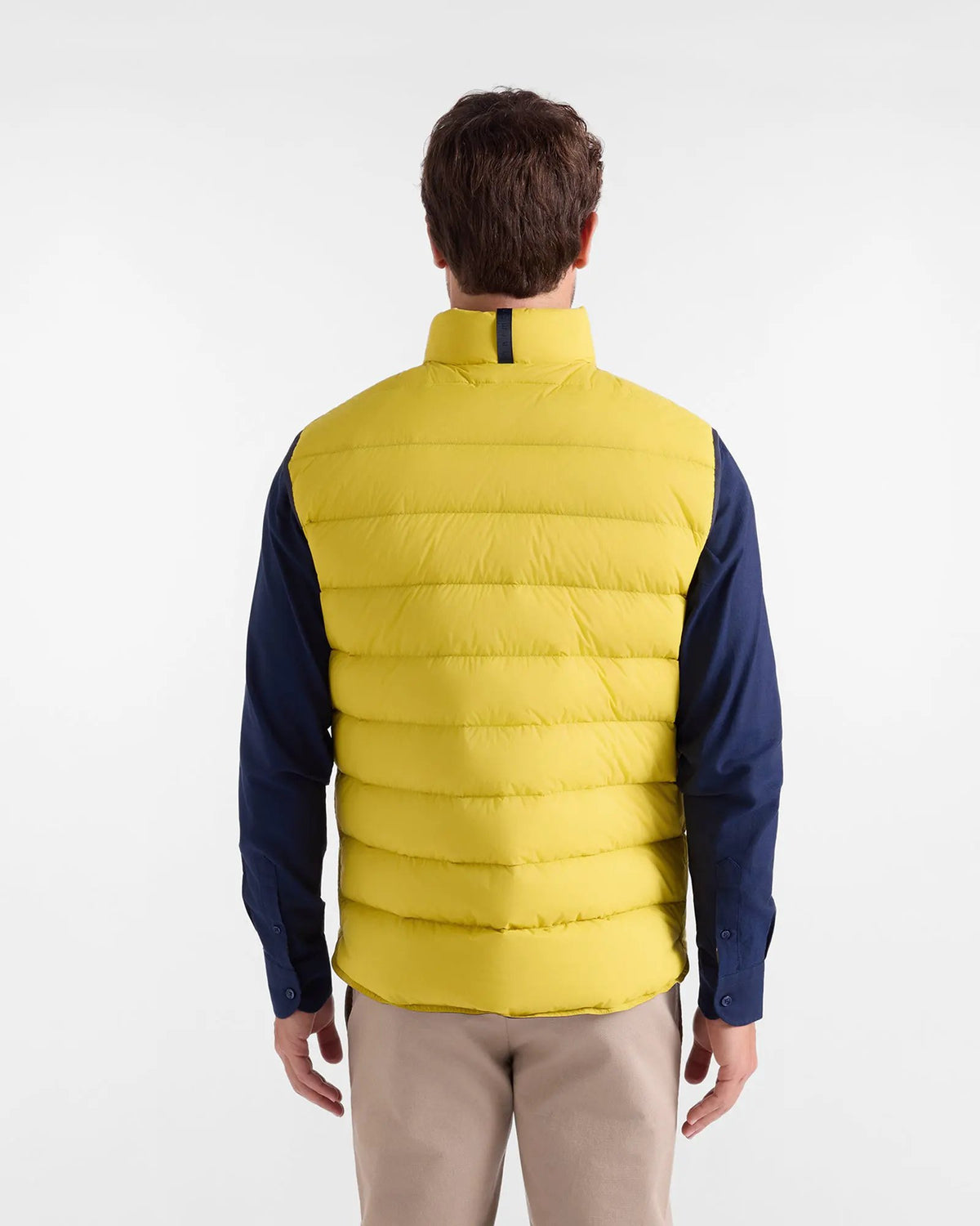 Harmont & Blaine Gilet Uomo Reversibile in Ripstop Nilo 639 - Vista retro lato reversibile