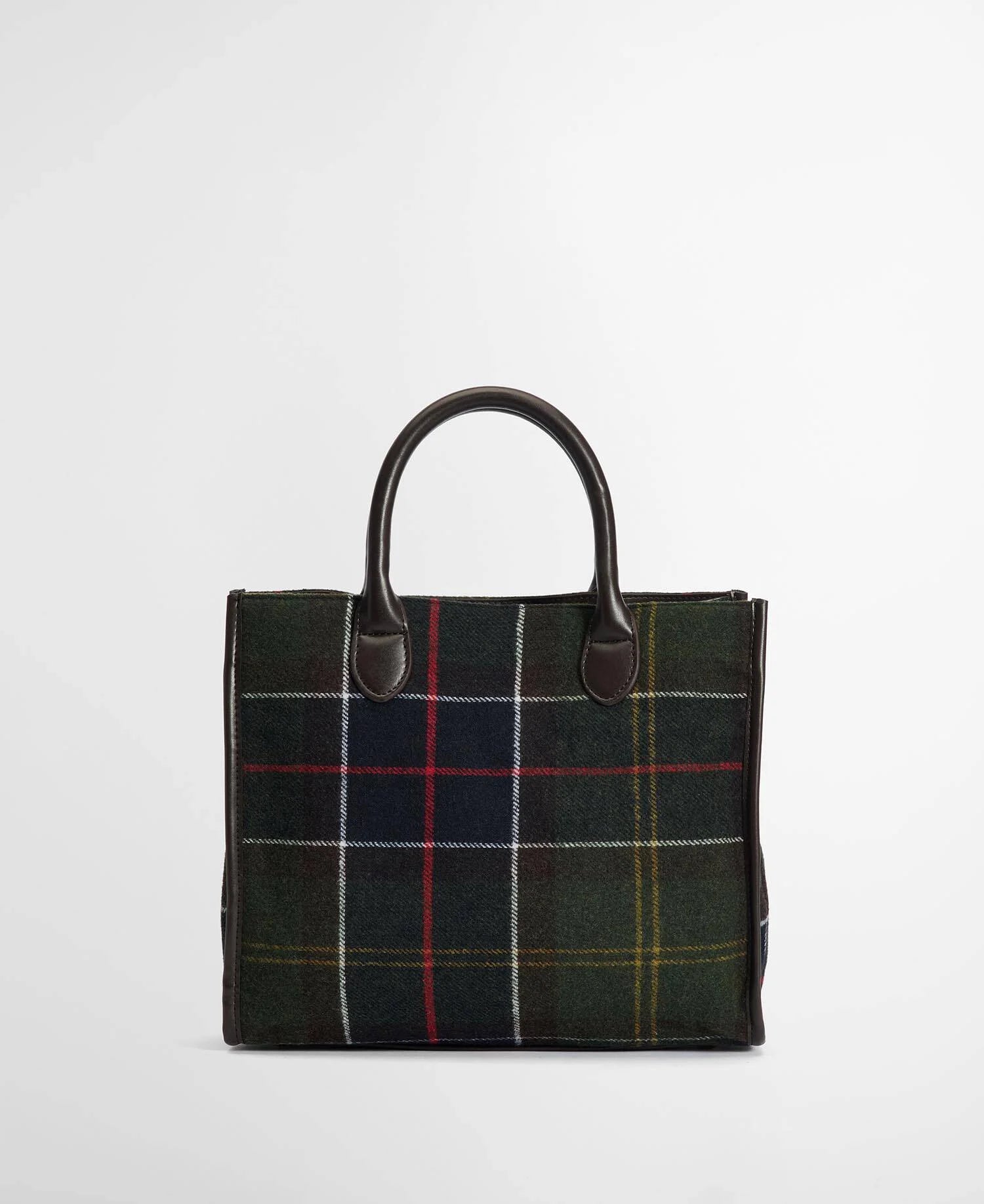 BARBOUR LBA0423 OL91  TOTE TURBERRY TARTAN TOTE