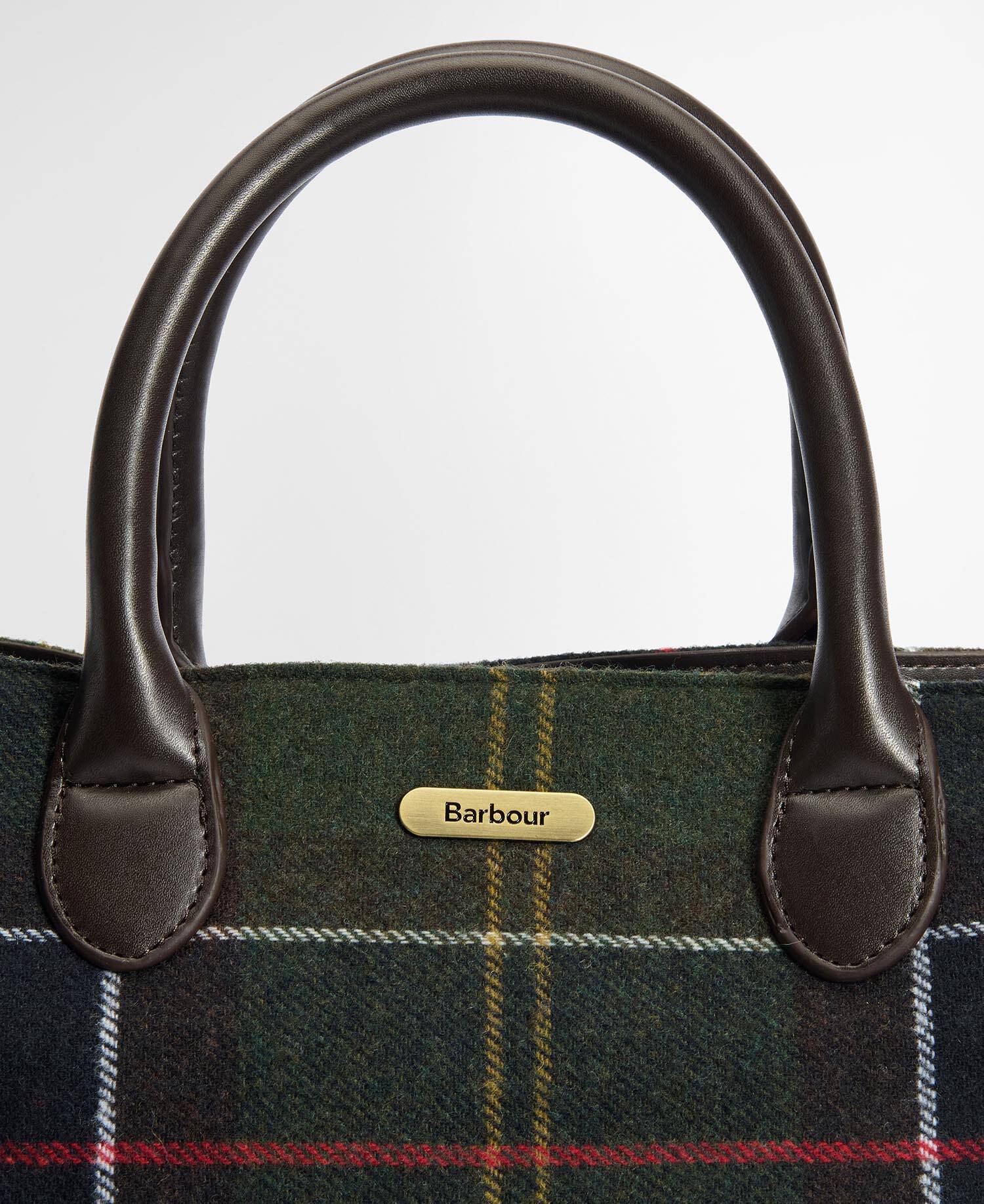 BARBOUR LBA0423 OL91  TOTE TURBERRY TARTAN TOTE