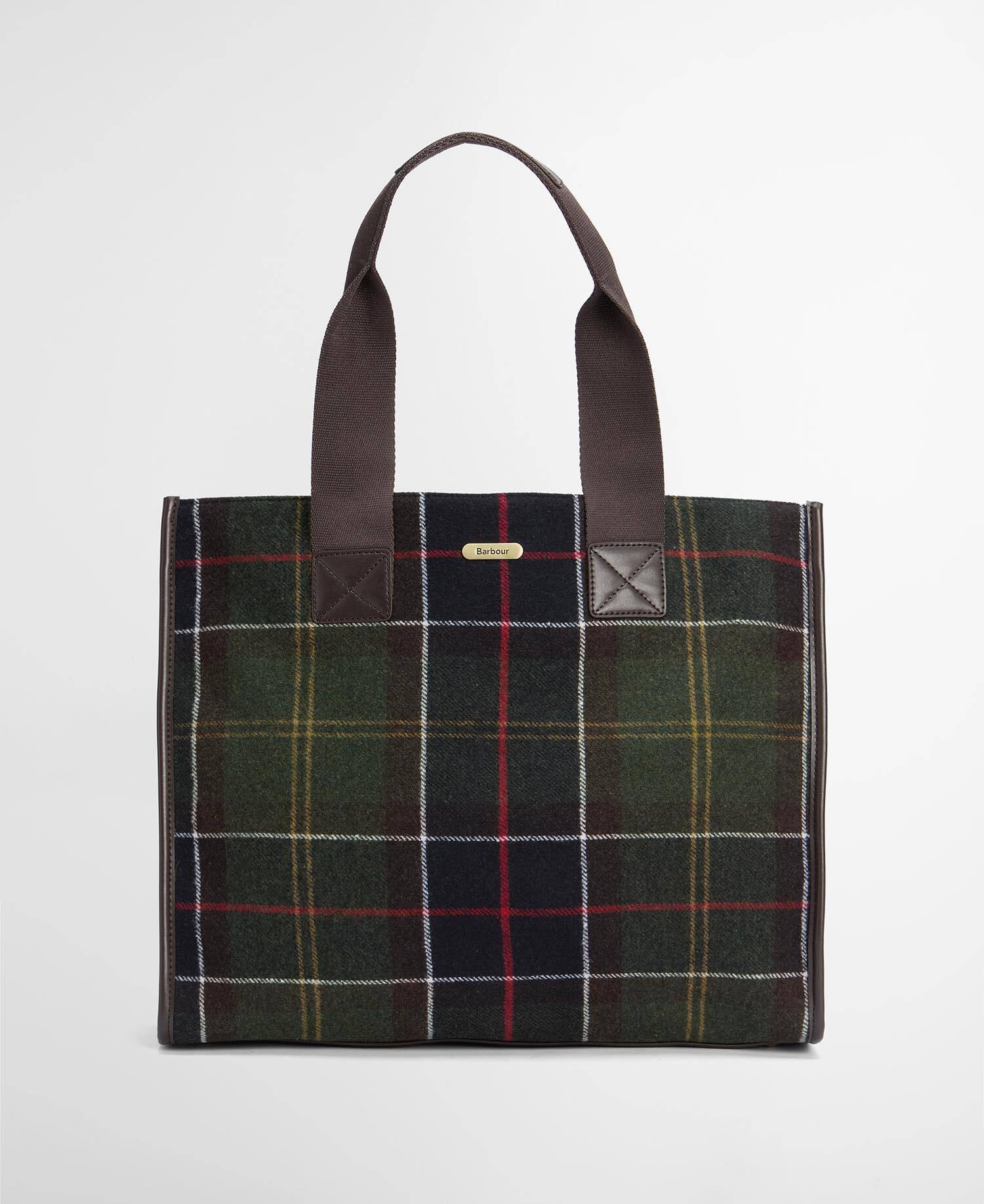BARBOUR LBA0424 OL91  TOTE BARRHIL TARTAN TOTE