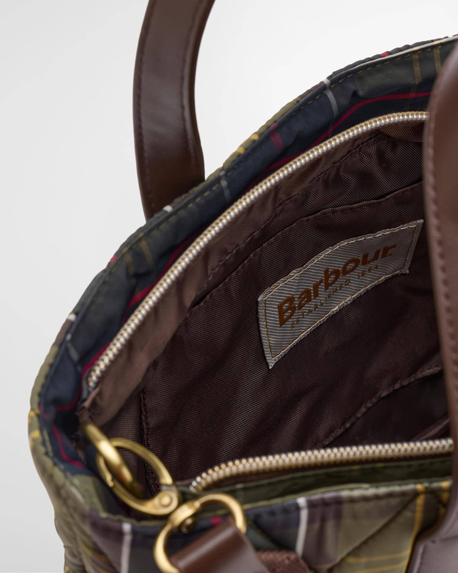 BARBOUR LBA0431 TN11  TOTE MINI QUILTED TOTE