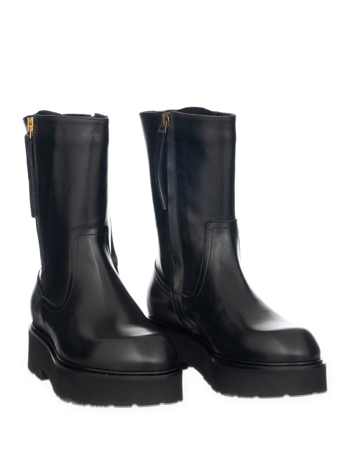 GIO+ LYLI01A ANKLE BOOT COMBI BLACK by GIO+