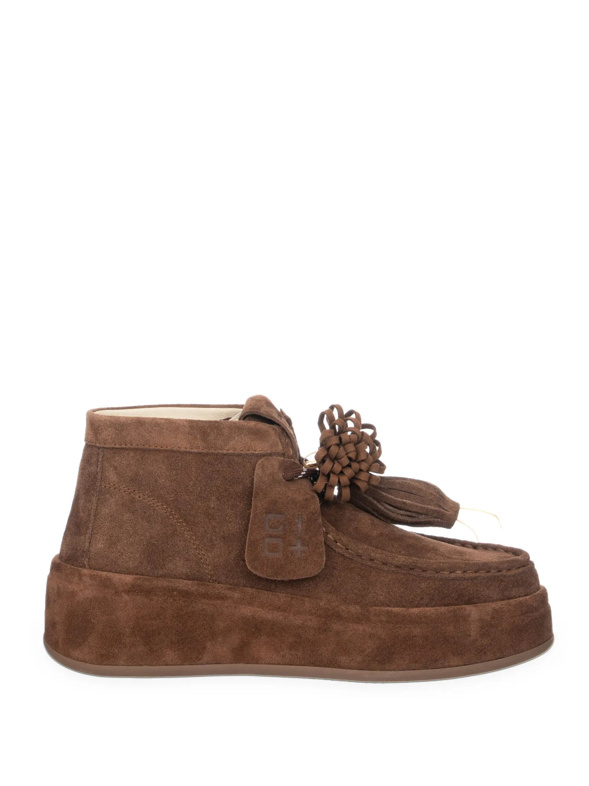 GIO+ LOLA01 ANKLE BOOT COMBI BROWN by GIO+